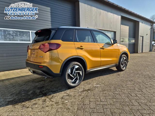 Suzuki Vitara 1.4 Boosterjet 129PS Hybrid Comfort+ Teilleder mit Alcantara Navi Klimaautomatik Sitzheizung ACC PDC v+h Rückf.Kamera Suzuki-Radio Apple CarPlay Android Auto Touchscreen 2xKeyless 17-LM 