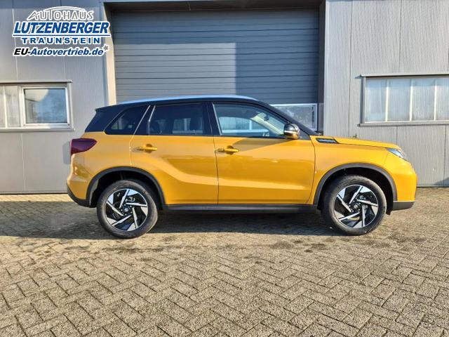 Suzuki Vitara 1.4 Boosterjet 129PS Hybrid Comfort+ Teilleder mit Alcantara Navi Klimaautomatik Sitzheizung ACC PDC v+h Rückf.Kamera Suzuki-Radio Apple CarPlay Android Auto Touchscreen 2xKeyless 17-LM 