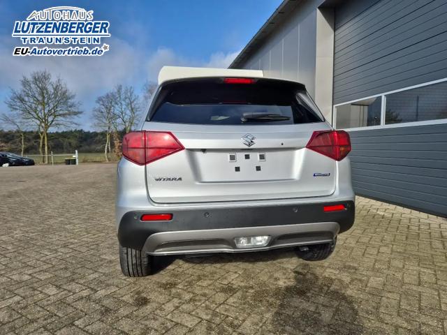 Suzuki Vitara 1.4 Boosterjet 129PS Hybrid Comfort+ Teilleder mit Alcantara Navi Klimaautomatik Sitzheizung ACC PDC v+h Rückf.Kamera Suzuki-Radio Apple CarPlay Android Auto Touchscreen 2xKeyless 17-LM 