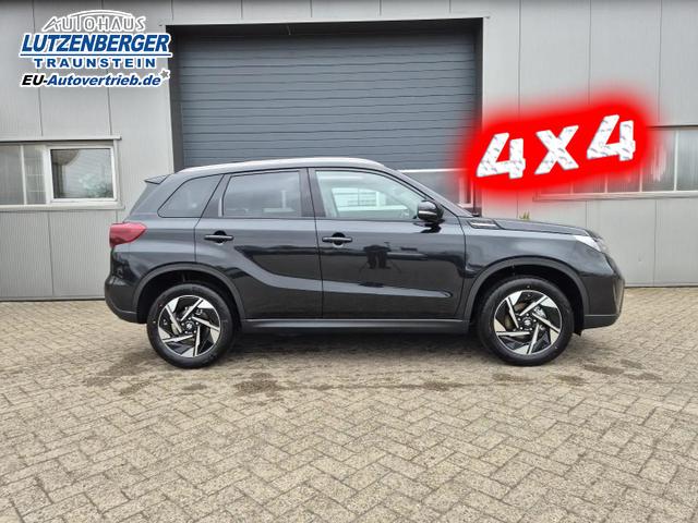 Suzuki Vitara Comfort+ 129PS HYBRID 4x4 ALLGRIP 1.4 Boosterjet Allrad elektr. PanoDach Teilleder mit Alcantara Navi Klimaautomatik Sitzheizung ACC PDC v+h Rückf.Kamera Suzuki-Radio Apple CarPlay Android Auto Touchscreen 2xKeyless 17-LM 