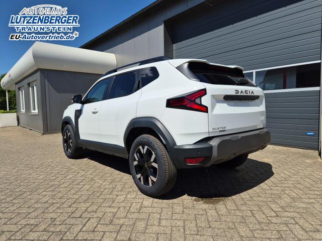 Dacia Duster Extreme Hybrid 140PS Automatik 1.6 SCE Lenkradheizung Sitzheizung 4x Kamera Teil-Leder Klimaautomatik Bluetooth Apple Carplay Android Auto PDC v+h 2xKeyless 17-LM 
