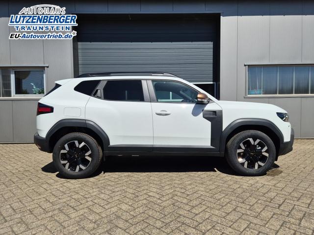 Dacia Duster Extreme Hybrid 140PS Automatik 1.6 SCE Lenkradheizung Sitzheizung 4x Kamera Teil-Leder Klimaautomatik Bluetooth Apple Carplay Android Auto PDC v+h 2xKeyless 17-LM 