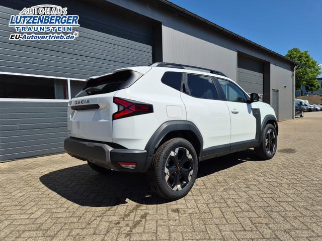 Dacia Duster Extreme Hybrid 140PS Automatik 1.6 SCE 4x Kamera elektr.Parkbremse Teil-Leder Klimaautomatik Bluetooth Apple Carplay Android Auto PDC v+h 2xKeyless 18"LM 