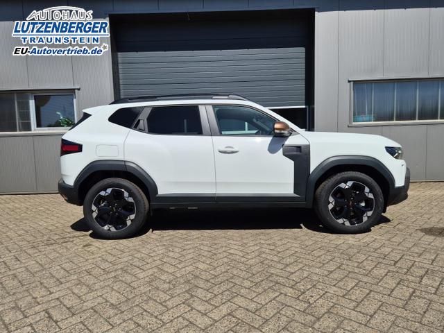Dacia Duster Extreme Hybrid 140PS Automatik 1.6 SCE 4x Kamera elektr.Parkbremse Teil-Leder Klimaautomatik Bluetooth Apple Carplay Android Auto PDC v+h 2xKeyless 18"LM 