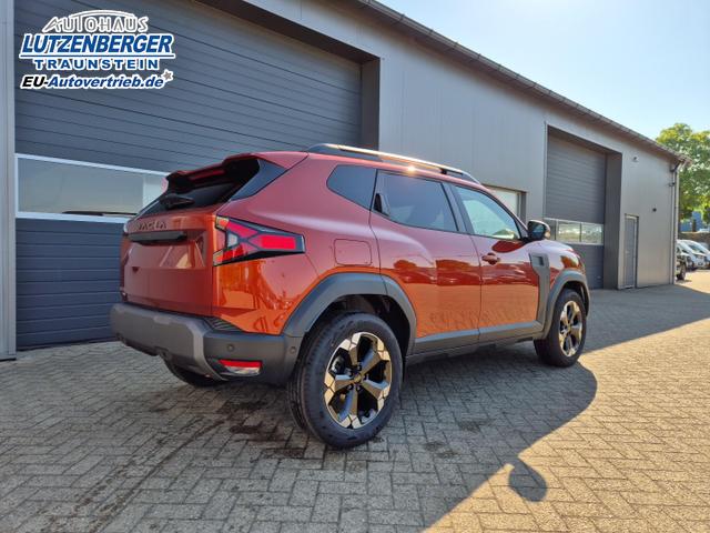 Dacia Duster Extreme Hybrid 140PS Automatik 1.6 SCE Sitzheizung Klimaautomatik 4x Kamera elektr.Parkbremse Teil-Leder Bluetooth Apple Carplay Android Auto PDC v+h 2xKeyless 18-LM 