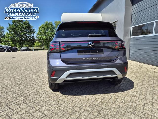 Volkswagen T-Cross 1.0 TSI 116PS DSG Life LED-Matrix-Scheinwerfer Klimaautomatik Sitzheizung PDC Rückf.Kamera 17-LM abged.Scheiben 2xKeyless DAB+ Bluetooth Touchscreen Apple CarPlay Android Auto 