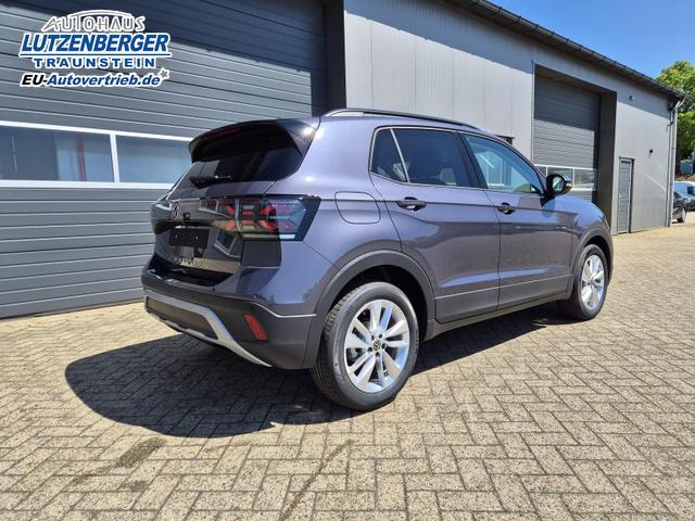 Volkswagen T-Cross 1.0 TSI 116PS DSG Life LED-Matrix-Scheinwerfer Klimaautomatik Sitzheizung PDC Rückf.Kamera 17-LM abged.Scheiben 2xKeyless DAB+ Bluetooth Touchscreen Apple CarPlay Android Auto 