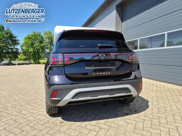 Volkswagen T-Cross 1.0 TSI 116PS DSG Life LED-Matrix-Scheinwerfer Klimaautomatik Sitzheizung PDC Rückf.Kamera 17-LM abged.Scheiben 2xKeyless DAB+ Bluetooth Touchscreen Apple CarPlay Android Auto 