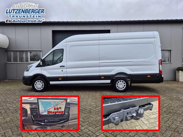 Ford Transit 350 L4H3 2.0 EcoBlue 130PS Trend Heckantrieb 3,5t 2-Sitzer AHK Sitzheizung Frontscheibe beheizb. Klimaautomatik Navi PDC v+h Bluetooth DAB Apple CarPlay Android Auto Tempomat Ganzj.Reifen 