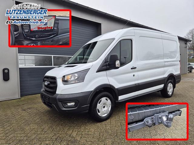 Ford Transit L2H2 2.0 EcoBlue 165PS Trend Heckantrieb 3,5t 2-Sitzer AHK Sitzheizung Lenkradheizung Frontscheibe beheizb. Klimaautomatik PDC v+h Rückf.Kamera Bluetooth DAB Apple CarPlay Android Auto Tempomat Ganzj.Reifen 