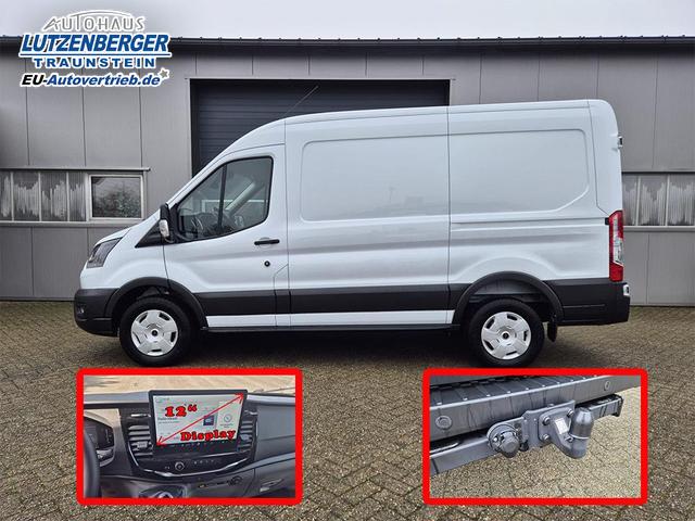 Ford Transit L2H2 2.0 EcoBlue 165PS Trend Heckantrieb 3,5t 2-Sitzer AHK Sitzheizung Lenkradheizung Frontscheibe beheizb. Klimaautomatik PDC v+h Rückf.Kamera Bluetooth DAB Apple CarPlay Android Auto Tempomat Ganzj.Reifen 