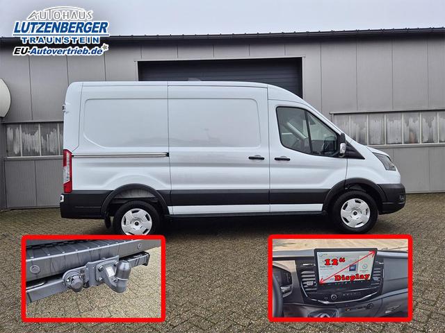 Ford Transit L2H2 2.0 EcoBlue 165PS Trend Heckantrieb 3,5t 2-Sitzer AHK Sitzheizung Lenkradheizung Frontscheibe beheizb. Klimaautomatik PDC v+h Rückf.Kamera Bluetooth DAB Apple CarPlay Android Auto Tempomat Ganzj.Reifen 