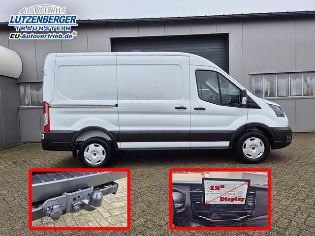 Ford Transit L2H2 2.0 EcoBlue 130PS Trend 3,5t 3-Sitzer AHK Sitzheizung Lenkradheizung Frontscheibe beheizb. Klimaautomatik Bluetooth DAB Apple CarPlay Android Auto PDC v+h Rückf.Kamera Tempomat 