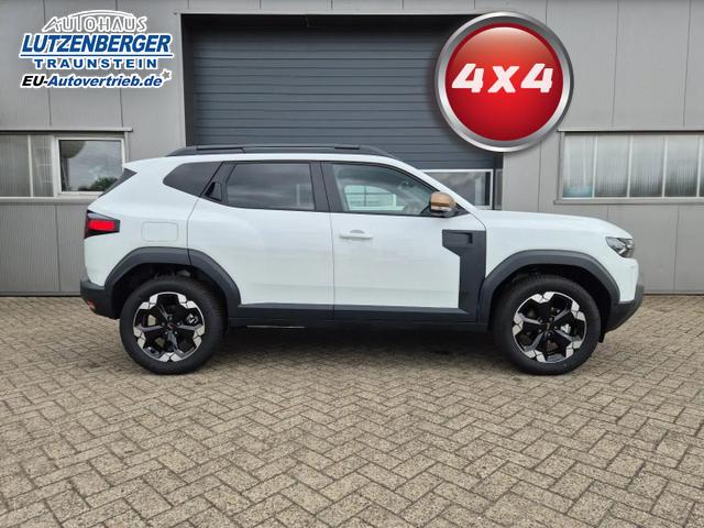 Dacia Duster Extreme 4x4 130PS 1.2 TCe 4x Kamera Lenkradheizung Sitzheizung Klimaautomatik Teil-Leder elektr.Parkbremse Bluetooth Apple Carplay Android Auto PDC v+h 2xKeyless 18-LM Ganzj.Reifen 