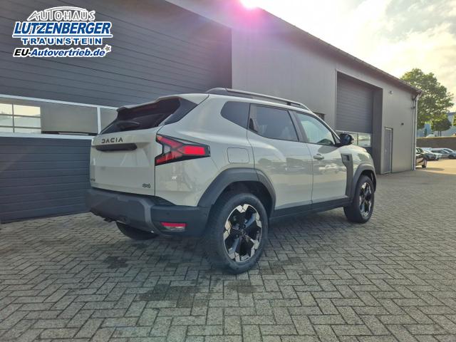 Dacia Duster Extreme 4x4 130PS 1.2 TCe 4x Kamera Lenkradheizung Sitzheizung Klimaautomatik Teil-Leder elektr.Parkbremse Bluetooth Apple Carplay Android Auto PDC v+h 2xKeyless 18-LM Ganzj.Reifen 