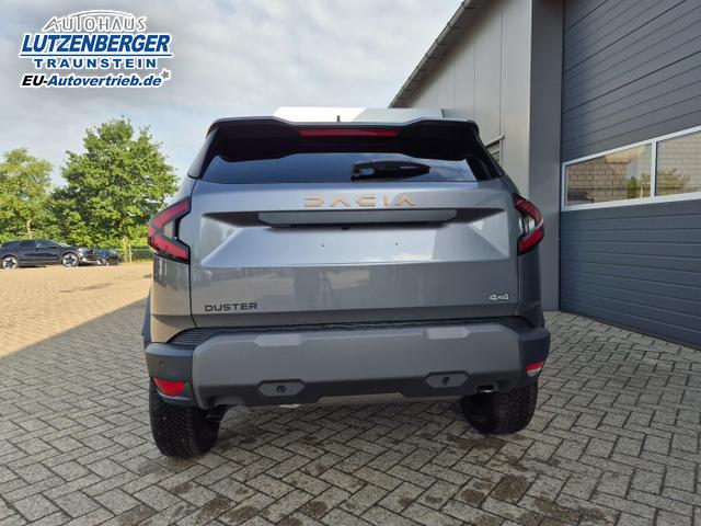 Dacia Duster Extreme 4x4 130PS 1.2 TCe 4x Kamera Lenkradheizung Sitzheizung Klimaautomatik Teil-Leder elektr.Parkbremse Bluetooth Apple Carplay Android Auto PDC v+h 2xKeyless 18-LM Ganzj.Reifen 