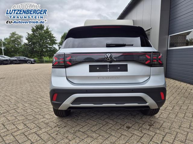Volkswagen T-Cross 1.0 TSI 116PS DSG Life LED-Matrix-Scheinwerfer Klimaautomatik Sitzheizung PDC Rückf.Kamera 17-LM abged.Scheiben 2xKeyless DAB+ Bluetooth Touchscreen Apple CarPlay Android Auto 