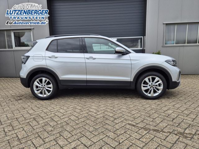 Volkswagen T-Cross 1.0 TSI 116PS DSG Life LED-Matrix-Scheinwerfer Klimaautomatik Sitzheizung PDC Rückf.Kamera 17-LM abged.Scheiben 2xKeyless DAB+ Bluetooth Touchscreen Apple CarPlay Android Auto 