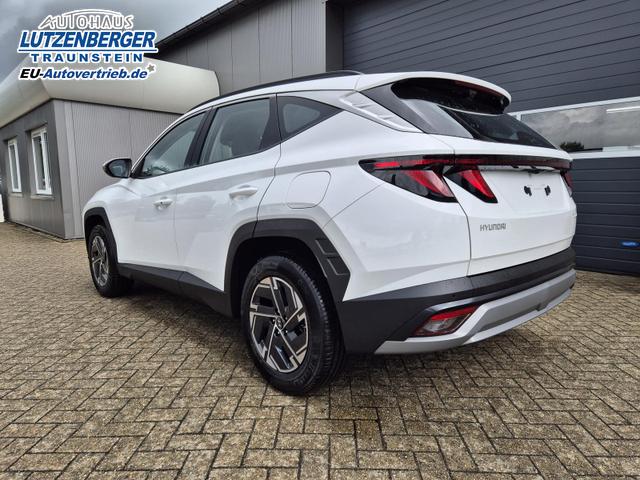 Hyundai TUCSON 1.6 T-GDI 160PS Sitzheizung Lenkradheizung Klimaautomatik Navi 12,3"-Touchscreen DAB+ wireless Apple CarPlay + Android Auto PDC v+h Rückf.Kamera 2xKeyless 17-LM 