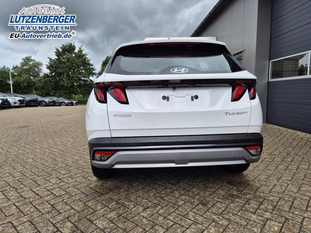 Hyundai TUCSON 1.6 T-GDI 160PS Sitzheizung Lenkradheizung Klimaautomatik Navi 12,3"-Touchscreen DAB+ wireless Apple CarPlay + Android Auto PDC v+h Rückf.Kamera 2xKeyless 17-LM 