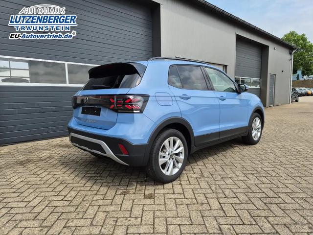 Volkswagen T-Cross 1.0 TSI 116PS DSG Life LED-Matrix-Scheinwerfer Klimaautomatik Sitzheizung PDC Rückf.Kamera 17-LM abged.Scheiben 2xKeyless DAB+ Bluetooth Touchscreen Apple CarPlay Android Auto 
