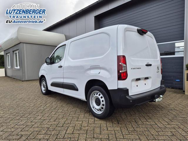 Peugeot Partner 1.5 BlueHDI 102PS 2-Sitzer AHK Klima Radio Apple CarPlay Android Auto Bluetooth DAB PDC v+h Rückf.Kamera Tempomat Ganzj.Reifen 