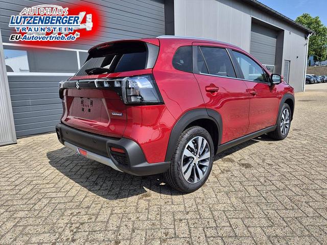 Suzuki S-Cross Comfort+ 129PS MHEV 4x4 ALLGRIP 1.4 Boosterjet Teilleder Navi Klimaautomatik Sitzheizung ACC PDC v+h 4x Kamera Suzuki-Radio Apple CarPlay Android Auto Touchscreen 2xKeyless 17-LM 