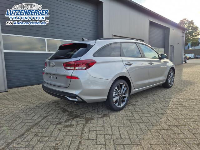 Hyundai i30 Kombi 1.5 T-GDI 95PS Sitzheizung Lenkradheizung Klimaautomatik Tempomat Navi Apple CarPlay + Android Auto PDC v+h Rückf.Kamera 17-LM 