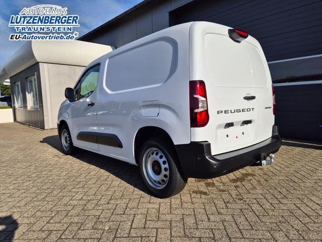 Peugeot Partner 1.5 BlueHDI 102PS NEUES MODELL 2-Sitzer AHK Klima Radio Apple CarPlay Android Auto Bluetooth DAB PDC v+h Rückf.Kamera Tempomat Ganzj.Reifen 