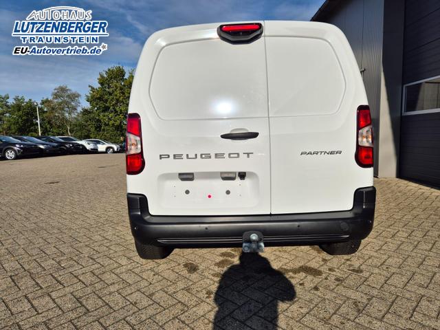 Peugeot Partner 1.5 BlueHDI 102PS NEUES MODELL 2-Sitzer AHK Klima Radio Apple CarPlay Android Auto Bluetooth DAB PDC v+h Rückf.Kamera Tempomat Ganzj.Reifen 