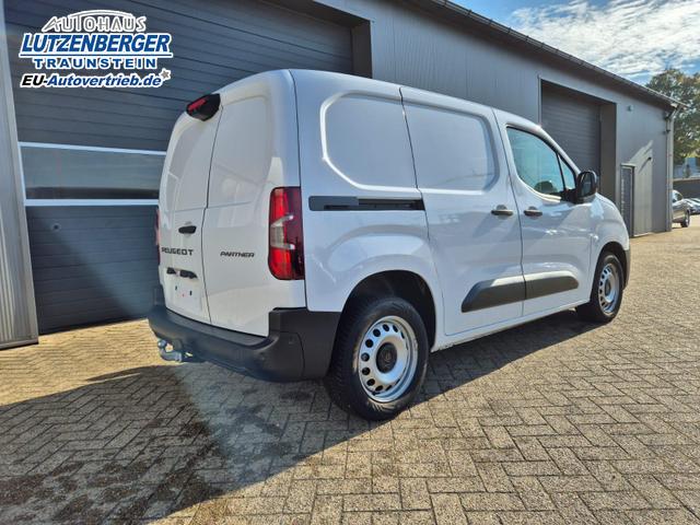 Peugeot Partner 1.5 BlueHDI 102PS NEUES MODELL 2-Sitzer AHK Klima Radio Apple CarPlay Android Auto Bluetooth DAB PDC v+h Rückf.Kamera Tempomat Ganzj.Reifen 