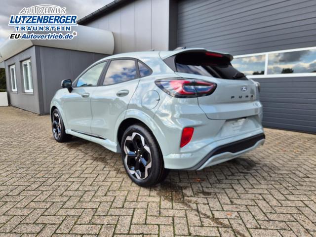 Ford Puma ST-Line X 1.0 EcoBoost Hybrid 125PS Automatik NEUES MODELL 360°Kamera AbstandsTempomat el.Heckklappe Premium Leder (Sensico) B+O-Sound Klimaautomatik Sitzheizung Lenkradheizung Frontscheibe beheizb. Ford-Navi SYNC4 Bluetooth Apple CarPlay Android A 