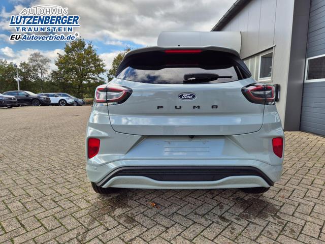 Ford Puma ST-Line X 1.0 EcoBoost Hybrid 125PS Automatik NEUES MODELL 360°Kamera AbstandsTempomat el.Heckklappe Premium Leder (Sensico) B+O-Sound Klimaautomatik Sitzheizung Lenkradheizung Frontscheibe beheizb. Ford-Navi SYNC4 Bluetooth Apple CarPlay Android A 