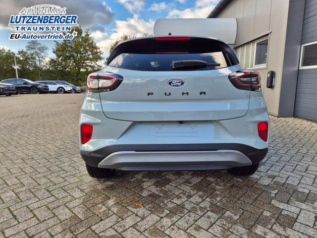 Ford Puma Titanium 1.0 EcoBoost Hybrid 125PS Automatik Klimaautomatik Sitzheizung Lenkradheizung Frontscheibe beheizb. LED-Scheinwerfer Ford-Navi SYNC4 Bluetooth Apple CarPlay Android Auto PDC 17-LM 
