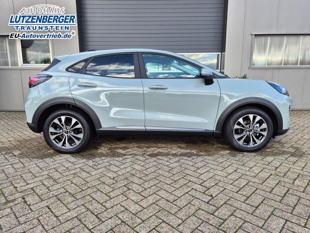 Ford Puma Titanium 1.0 EcoBoost Hybrid 125PS Automatik Klimaautomatik Sitzheizung Lenkradheizung Frontscheibe beheizb. LED-Scheinwerfer Ford-Navi SYNC4 Bluetooth Apple CarPlay Android Auto PDC 17-LM 