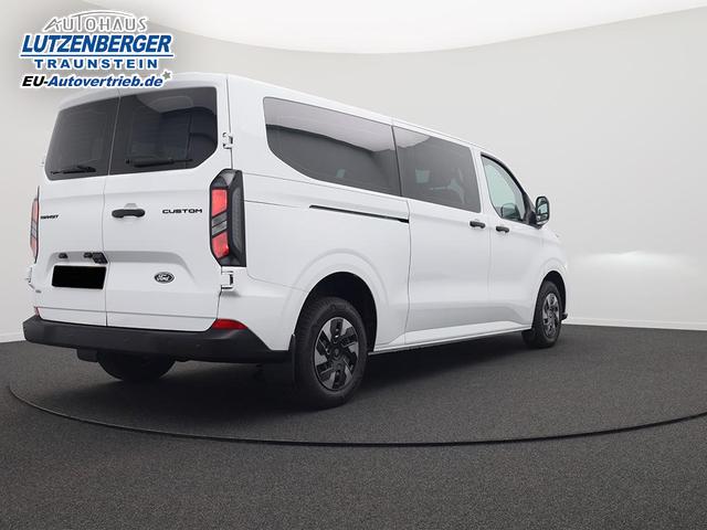 Ford Transit Custom Kombi 9-Sitzer L2 2.5 Duratec PHEV 233PS Automatik Trend 3,4t Klimaautomatik Frontscheibe beheizb. Rückf.kamera PDC v+h Tempomat Navi Bluetooth Touchscreen Apple CarPlay Android Auto Ganzj.Reifen 