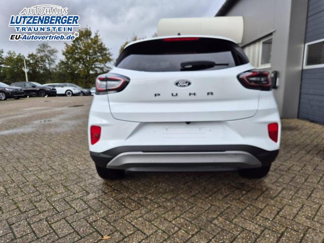 Ford Puma Titanium 1.0 EcoBoost Hybrid 125PS Automatik Klimaautomatik Sitzheizung Lenkradheizung Frontscheibe beheizb. LED-Scheinwerfer Ford-Navi SYNC4 Bluetooth Apple CarPlay Android Auto PDC 17-LM 