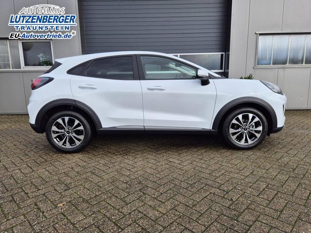 Ford Puma Titanium 1.0 EcoBoost Hybrid 125PS Automatik Klimaautomatik Sitzheizung Lenkradheizung Frontscheibe beheizb. LED-Scheinwerfer Ford-Navi SYNC4 Bluetooth Apple CarPlay Android Auto PDC 17-LM 
