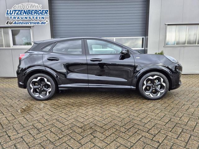 Ford Puma ST-Line X 1.0 EcoBoost Hybrid 125PS Automatik NEUES MODELL 360°Kamera AbstandsTempomat el.Heckklappe Premium Leder (Sensico) B+O-Sound Klimaautomatik Sitzheizung Lenkradheizung Frontscheibe beheizb. Ford-Navi SYNC4 Bluetooth Apple CarPlay Android A 