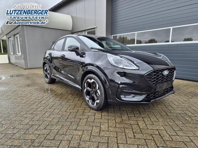 Ford Puma ST-Line X 1.0 EcoBoost Hybrid 125PS Automatik NEUES MODELL 360°Kamera AbstandsTempomat el.Heckklappe Premium Leder (Sensico) B+O-Sound Klimaautomatik Sitzheizung Lenkradheizung Frontscheibe beheizb. Ford-Navi SYNC4 Bluetooth Apple CarPlay Android A 