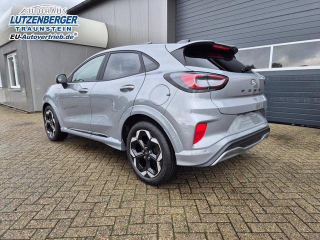 Ford Puma ST-Line X 1.0 EcoBoost Hybrid 125PS Automatik NEUES MODELL 360°Kamera AbstandsTempomat el.Heckklappe Premium Leder (Sensico) B+O-Sound Klimaautomatik Sitzheizung Lenkradheizung Frontscheibe beheizb. Ford-Navi SYNC4 Bluetooth Apple CarPlay Android A 