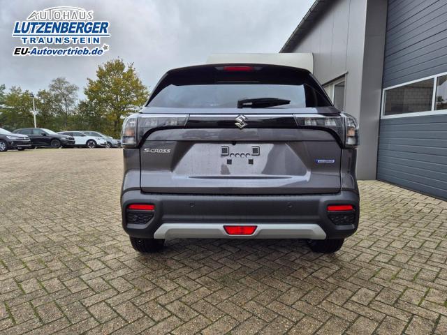 Suzuki S-Cross Comfort+ 129PS MHEV 1.4 Boosterjet Teilleder Navi Klimaautomatik Sitzheizung ACC PDC v+h 4x Kamera Suzuki-Radio Apple CarPlay Android Auto Touchscreen 2xKeyless 17-LM 