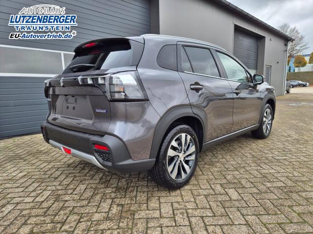 Suzuki S-Cross Comfort+ 129PS MHEV 1.4 Boosterjet Teilleder Navi Klimaautomatik Sitzheizung ACC PDC v+h 4x Kamera Suzuki-Radio Apple CarPlay Android Auto Touchscreen 2xKeyless 17-LM 