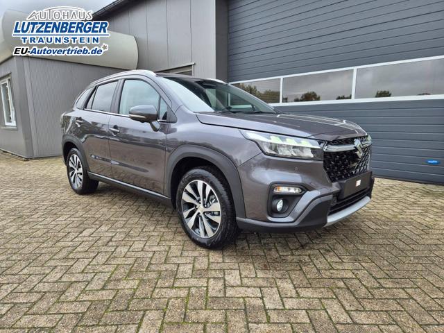 Suzuki S-Cross Comfort+ 129PS MHEV 1.4 Boosterjet Teilleder Navi Klimaautomatik Sitzheizung ACC PDC v+h 4x Kamera Suzuki-Radio Apple CarPlay Android Auto Touchscreen 2xKeyless 17-LM 
