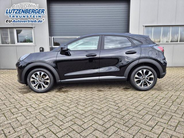 Ford Puma Titanium 1.0 EcoBoost Hybrid 125PS Automatik Klimaautomatik Sitzheizung Lenkradheizung Frontscheibe beheizb. LED-Scheinwerfer Ford-Navi SYNC4 Bluetooth Apple CarPlay Android Auto PDC 17-LM 