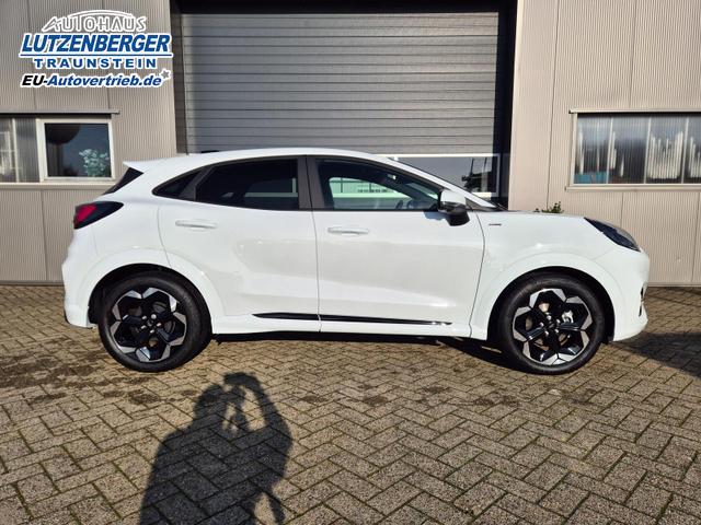 Ford Puma ST-Line X 1.0 EcoBoost Hybrid 125PS Automatik NEUES MODELL 360°Kamera AbstandsTempomat el.Heckklappe Premium Leder (Sensico) B+O-Sound Klimaautomatik Sitzheizung Lenkradheizung Frontscheibe beheizb. Ford-Navi SYNC4 Bluetooth Apple CarPlay Android A 
