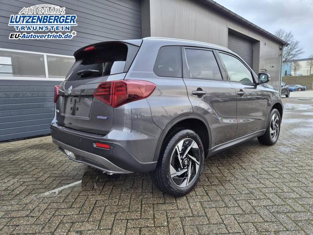 Suzuki Vitara Comfort+ 110PS Automatik MHEV 4x4 ALLGRIP 1.4 Boosterjet Allrad Teilleder Navi Klimaautomatik Sitzheizung ACC PDC v+h Rückf.Kamera Suzuki-Radio Apple CarPlay Android Auto Touchscreen 2xKeyless 17-LM 