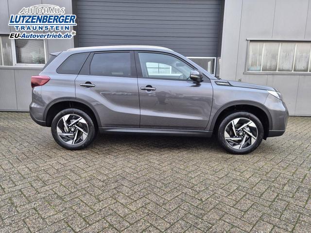 Suzuki Vitara Comfort+ 110PS Automatik MHEV 4x4 ALLGRIP 1.4 Boosterjet Allrad Teilleder Navi Klimaautomatik Sitzheizung ACC PDC v+h Rückf.Kamera Suzuki-Radio Apple CarPlay Android Auto Touchscreen 2xKeyless 17-LM 