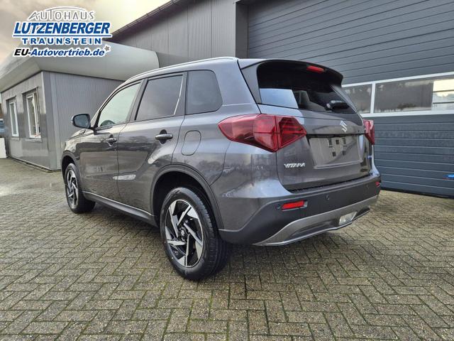 Suzuki Vitara Comfort+ 110PS Automatik MHEV 4x4 ALLGRIP 1.4 Boosterjet Allrad Teilleder Navi Klimaautomatik Sitzheizung ACC PDC v+h Rückf.Kamera Suzuki-Radio Apple CarPlay Android Auto Touchscreen 2xKeyless 17-LM 