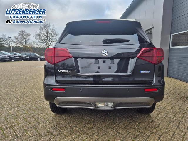 Suzuki Vitara Comfort+ 110PS Automatik MHEV 4x4 ALLGRIP 1.4 Boosterjet Allrad Teilleder Navi Klimaautomatik Sitzheizung ACC PDC v+h Rückf.Kamera Suzuki-Radio Apple CarPlay Android Auto Touchscreen 2xKeyless 17-LM 